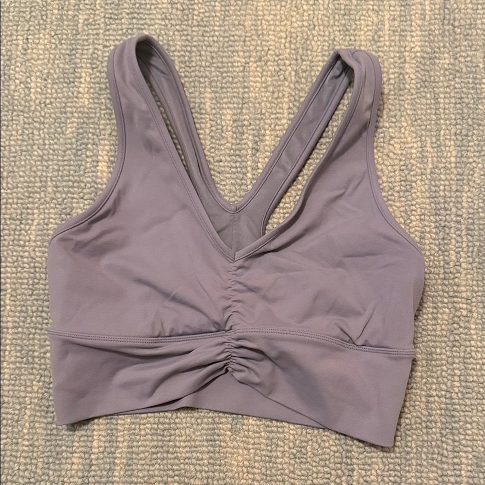 Women's Gray Sports Bra